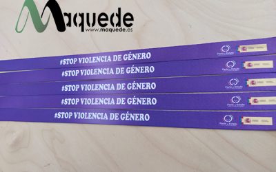 150 pulseras impresas para el Ayuntamiento de Estepa