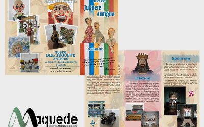 5000 trípticos del Museo del Juguete para el Ayuntamiento de Alfarnate