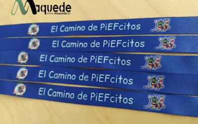 100 pulseras impresas para el Colegio El Trigal de Fuenlabrada (Madrid)