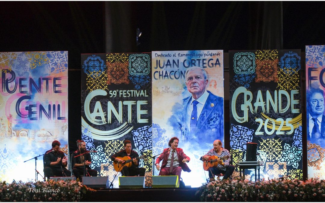 REALIZACIÓN DEL CARTEL Y ESCENARIO DEL FESTIVAL DE CANTE GRANDE «FOSFORITO» DE PUENTE GENIL